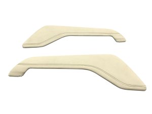 2020-2024 Toyota Highlander Beige Center Console Trim Panel Set - Front, Left (Driver) (Used OEM)