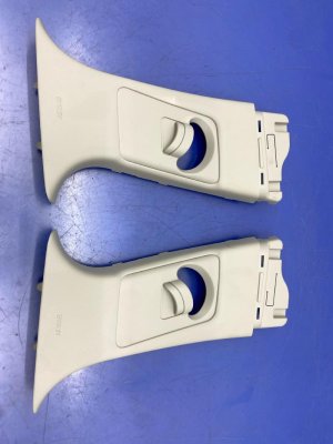 2021-2023 Kia Sorento Gray Upper B-Pillar Trim Cover Set (Used OEM)