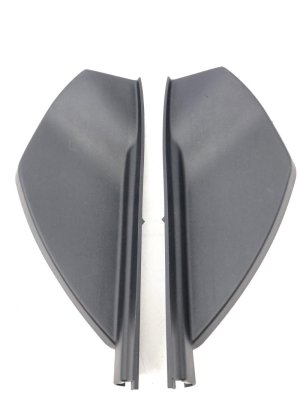 2012-2015 Mercedes-Benz ML350 Black Dashboard End Trim Cover Panel Set - Front (Used OEM)
