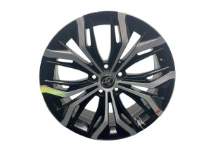 2025 Toyota Crown Signia Gray 19x7 5-Spoke Machined Black Alloy Wheel (Used OEM)