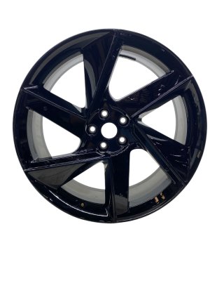 2023-2024 Fisker Ocean Black 22x8.5 6-Spoke Gloss Black Alloy Wheel (Used OEM)