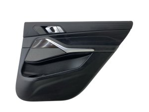 2019-2022 BMW X7 Black Door Interior Trim Panel - Front, Right (Passenger) (Used OEM)
