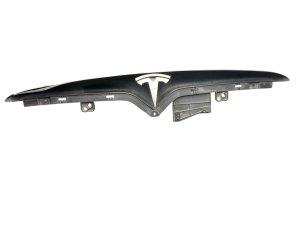  Tesla Model x Bumper Upper Grille with Emblem - Front (Used OEM)