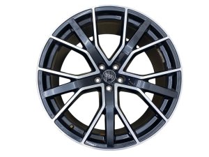 2019-2023 Audi Q8 Black 22x10 5 W-Spoke Alloy Wheel (Used OEM)