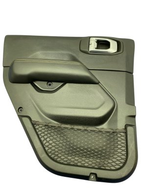 2023 Jeep Wrangler Black Door Interior Trim Panel - Rear, Left (Driver) (Used OEM)