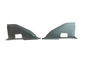 2024-2025 Tesla Cybertruck Black Closeout Trim Applique - Rear (Used OEM)