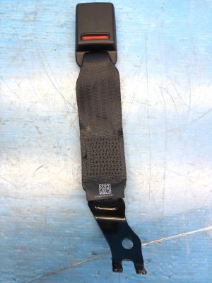 2017-2020 Maserati Levante Black Seat Belt Buckle - Rear, Right (Passenger) (Used OEM)