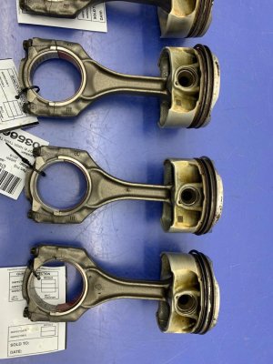 2016-2019 BMW 750i Engine Piston and Connecting Rod Assembly Set (Used OEM)