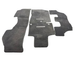 2021-2025 Kia Sorento Black Front and Rear Carpet Floor Mat Set (Used OEM)