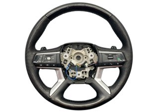 2022-2024 Mitsubishi Outlander Black Heated Leather Steering Wheel with Paddle Shifters - Front (Used OEM)