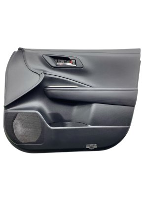 2023-2024 Toyota Crown Black Door Interior Trim Panel with JBL Audio and Illuminated Entry - Front, Right (Passenger) (Used OEM)