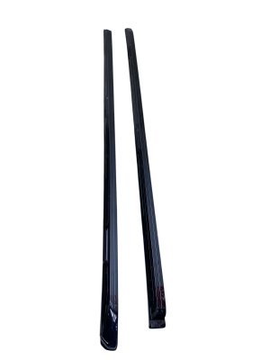 2022-2025 Jeep Wagoneer Black Luggage Rack Roof Rail Pair (Used OEM)