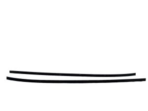 2023-2025 Dodge Hornet Black Upper Roof Sunroof Frame Trim Moulding Set (Used OEM)