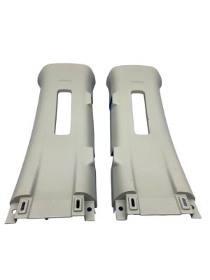 2021-2023 Ford F-150 Black Door Sill Plate Set - Front (Used OEM)