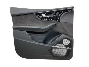 2019-2023 Audi Q8 Black Door Interior Trim Panel - Front, Left (Driver) (Used OEM)