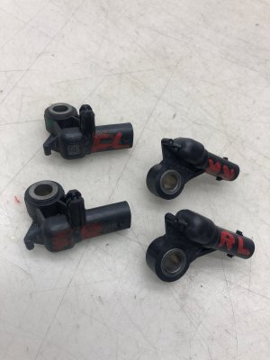 2015-2022 Jaguar XF Front and Rear Crash Impact Air Bag Sensor Set (Used OEM)