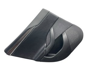  Tesla Model s Black Door Interior Trim Panel - Rear, Left (Driver) (Used OEM)