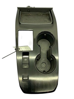 2021-2025 Nissan Rogue Center Console Cupholder with Parking Brake Switch and Wireless Charger - Front (Used OEM)