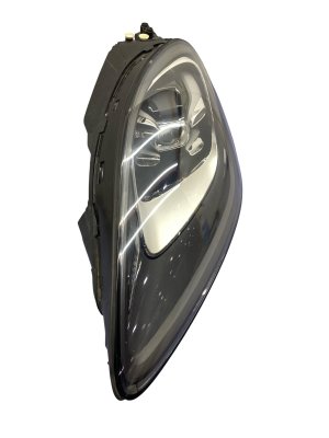 2019-2023 Porsche Cayenne Adaptive LED Headlight Assembly - Front, Left (Driver) (Used OEM)