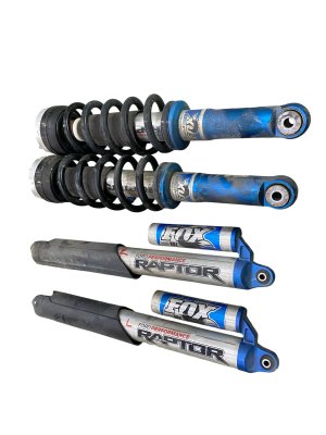2017-2018 Ford F-150 Front and Rear Fox Race Series Strut and Shock Absorber Set (Used OEM)