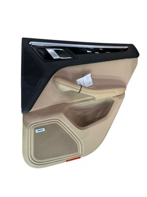 2015-2025 Porsche Macan Beige Door Interior Trim Panel - Rear, Right (Passenger) (Used OEM)