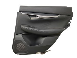 2023-2025 INFINITI QX55 Black Door Interior Trim Panel with Bose Audio and Aluminum Trim - Rear (Used OEM)