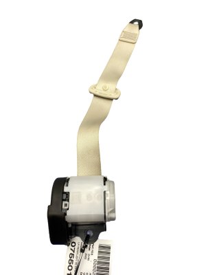 2021-2024 Genesis GV80 Beige 60-Split 2nd Row Seat Belt Assembly - Rear, Left (Driver) (Used OEM)