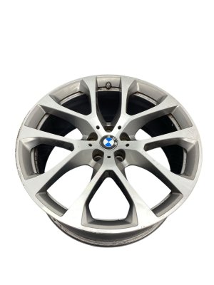 2020-2023 BMW X6 20x9 5 Y-Spoke Machined Silver Alloy Wheel (Used OEM)