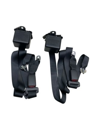 2009-2024 Nissan GT-R Seat Belt Retractor and Buckle Set - Rear (Used OEM)