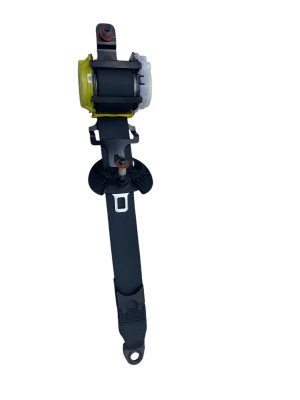 2022-2025 Genesis GV70 Black Seat Belt Assembly - Rear, Left (Driver) (Used OEM)
