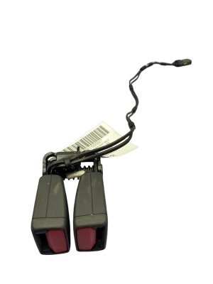 2021-2024 Ford Mustang Mach-E Outer and Center Seat Belt Buckle Assembly - Rear, Right (Passenger) (Used OEM)