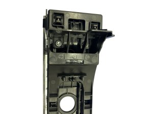 2019-2023 Porsche Macan Black Center Console Trim Panel with Parking Brake and Hazard Switches (Used OEM)