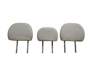2022-2024 Kia EV6 Gray Seat Headrest Set - Rear, Left (Driver) (Used OEM)