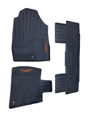 2023-2026 Honda Pilot Front and Rear All-Weather Rubber Floor Mat Set (Used OEM)