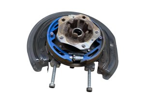 2019-2023 Porsche Cayenne Spindle Knuckle Hub Assembly - Rear, Left (Driver) (Used OEM)