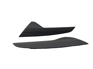 2025-2026 Mazda CX-70 Black Center Console Nappa Leather Trim Cover Panels (Used OEM)