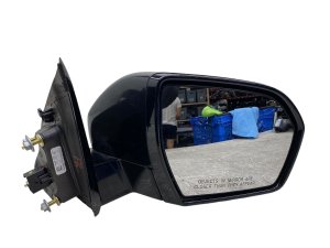 2022-2024 Ford Expedition Black Power Folding Auto Dimming Blind Spot Surround View Door/Side View Mirror - Front, Right (Passenger) (Used OEM)