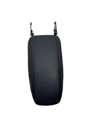 2022-2024 Lucid Air Black Front Center Console Storage Compartment Armrest (Used OEM)
