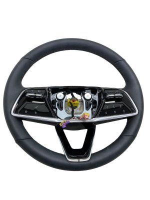 2023-2025 Cadillac LYRIQ Black Heated Leather Steering Wheel with Controls (Used OEM)