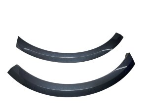 2019-2025 Audi Q8 Black Rearward Wheel Well Fender Flare - Rear, Left (Driver) (Used OEM)