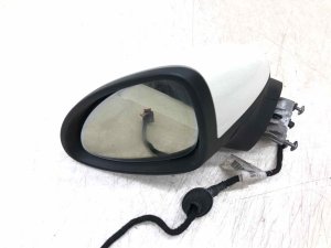 2011-2014 Porsche Cayenne White Power Memory Door/Side View Mirror - Left (Driver) (Used OEM)