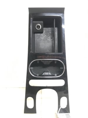 2011-2018 Bentley Continental Center Console Cup Holder Storage and Shifter Trim Panel (Used OEM)
