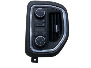 2019-2022 GMC Sierra 1500 Headlight and Trailer Control Switch Panel with Dash Vent - Front (Used OEM)
