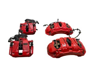 2015-2018 Porsche Macan Red Brembo Disc Brake Caliper - Front, Left (Driver) (Used OEM)