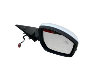 2021-2023 Jaguar F-Pace Fuji White Power Folding Blind Spot Door/Side View Mirror - Right (Passenger) (Used OEM)