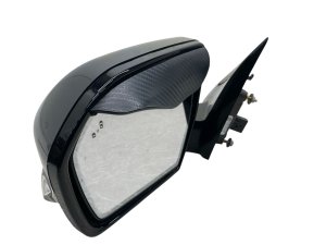 2022-2024 Ford Expedition Gray Power Folding Auto Dimming Door/Side View Mirror with Camera and Blind Spot Alert - Front, Left (Driver) (Used OEM)