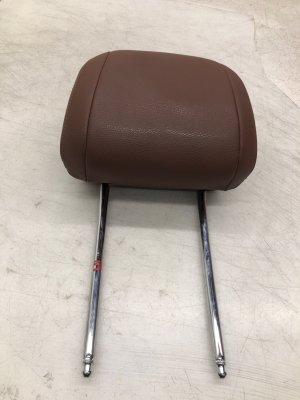2015-2019 BMW X6 Brown Seat Headrest - Front, Left (Driver) (Used OEM)