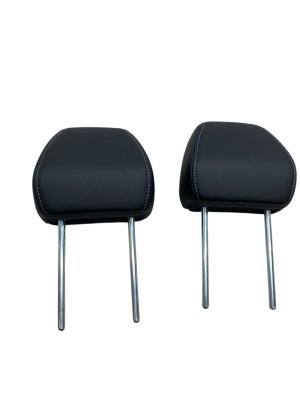 2022-2024 Acura MDX Ebony (Black) Outer 2nd Row Seat Headrest Set - Rear, Left (Driver) (Used OEM)