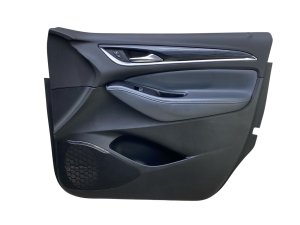 2022-2024 Buick Enclave Gray Door Interior Trim Panel without Premium Sound - Front, Right (Passenger) (Used OEM)