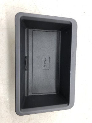 2022-2025 Lucid Air Rear Console Storage Compartment Bin (Used OEM)